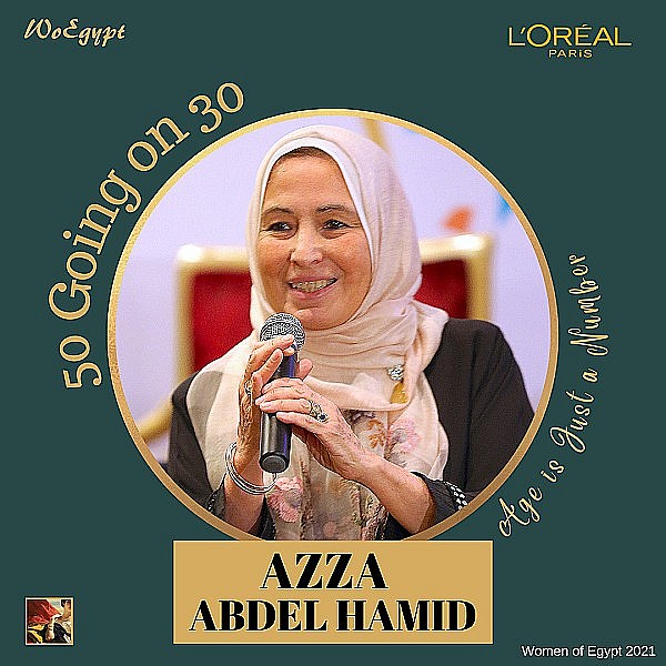 Azza Abd El Hamid among the list of WoEgypt 50 Going on 30